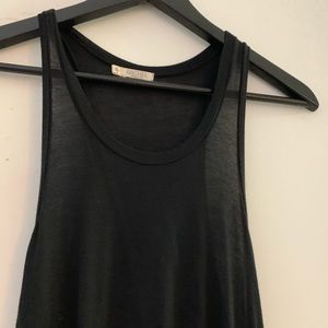 Rachel Roy Long Black Sheer Dress